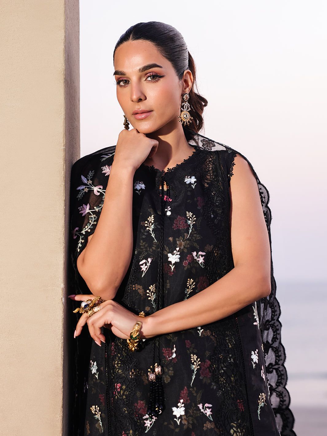 FAIZA FAISAL MARINE Luxury Lawn 25